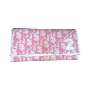 Christian Dior Rose Clair Trotter Wallet